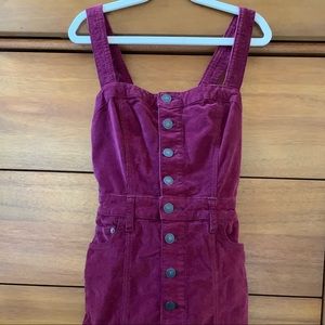 Free People Corduroy Dress